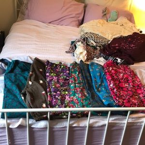LuLaRoe leggings  bundle, size TC